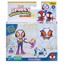 SPIDEY AND HIS AMAZING FRIENDS Veiksmo figūrėlė „Web Spinners“, 10 cm