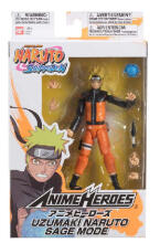 ANIME HEROES Naruto figūrėlė su aksesuarais, 16 cm - Uzumaki Naruto išminčiaus režimas