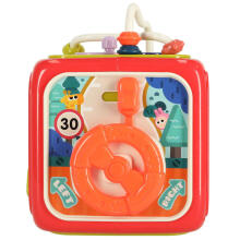 Bebe Basic Cube  Art.KX4291 Montessori 6-in-1 Busy Cube Sorter for Toddlers