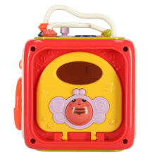 Bebe Basic Cube  Art.KX4291 Montessori 6-in-1 Busy Cube Sorter for Toddlers