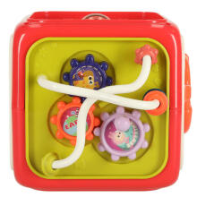 Bebe Basic Cube  Art.KX4291 Montessori 6-in-1 Busy Cube Sorter for Toddlers