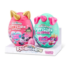 RAINBOCORNS plīša rotaļlietu komplekts "Sparkle Heart Surprise Combo", 5 sērija, "Kittycorn and Puppycorn", 9276