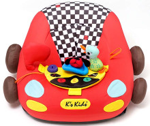 K's Kids Jumbo Go Go Go  Art.KA10832 Детская игрушка мягкий автомобиль