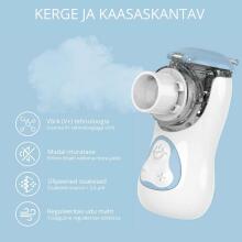 Feellife Mesh Air Art.156986 Blue Ultragarsinis inhaliatorius su muzika