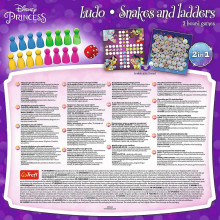 TREFL DISNEY PRINCESS Stalo žaidimas 2 in 1 „Princesės“