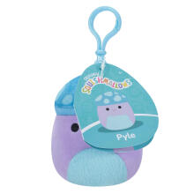 SQUISHMALLOWS Prisegamas pliušinis žaislas, 8 cm, W17