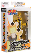 ANIME HEROES Naruto figure with accessories, 16 cm - Uzumaki Naruto Sage Of Six Paths Mode