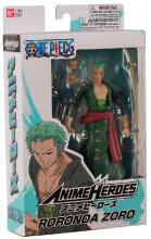 ANIME HEROES Once Piece figūrėlė su priedais, 16 cm - Roronoa Zoro