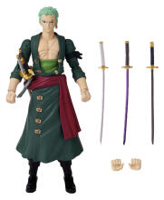 ANIME HEROES Once Piece figūrėlė su priedais, 16 cm - Roronoa Zoro
