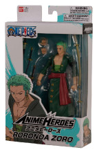 ANIME HEROES Once Piece figure with accessories, 16 cm - Roronoa Zoro