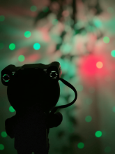 Cosmorob Space Projector Nakts gaismas LED 3D gaismas efektu projektors - robots