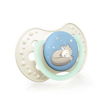 LOVI Silikona dinamiskais knupis, 0-3m, 2 gab., Night&Day, Boy, 22/913boy