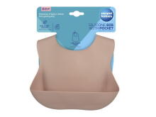 Canpol Babies Art.51/030 Beige Silikoninis seilinukas su kišene