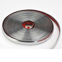 Ikonka Art.KX9753_4 Chrome decorative self-adhesive strip for car 15mm x 15m
