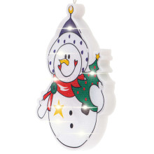 Ikonka Art.KX5244_1 LED pakabinamas apšvietimas Kalėdų dekoracijos sniego senis