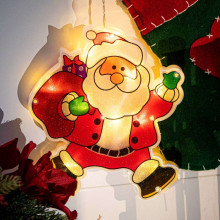 Ikonka Art.KX5244_3 LED pendant lights Christmas decoration Santa with gifts