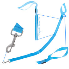 Ikonka Art.KX5097_1 LED luminous dog leash 2.5x120cm blue