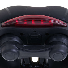 Ikonka Art.KX5059 L-BRNO Sporta velosipēda sēdeklis ērts putu elastīgs LED apgaismojums