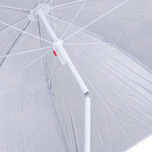 Ikonka Art.KX4983_1 Paplūdimio sodo skėtis reguliuojamas 150 cm sulaužytų lapų