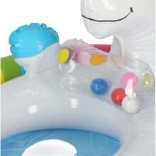 Ikonka Art.KX4958 INTEX 59570 children's swimming pontoon unicorn wheel