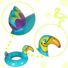 Ikonka Art.KX4927 Pripučiamas vaikiškas plaukimo žiedas Toucan 70cm