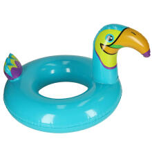 Ikonka Art.KX4927 Pripučiamas vaikiškas plaukimo žiedas Toucan 70cm