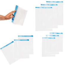 Ikonka Art.KX4588 Vacuum roll bags for clothes 9 pieces 3 sizes 35x50cm, 40x50cm, 50x70cm