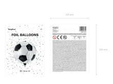 Ikonka Art.KX4571 Foil balloon Football 40cm