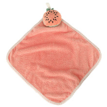 Ikonka Art.KX4528_1 Vaikų rankų rankšluostis vaikų darželiui 30x30cm rožinis arbūzas