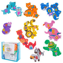 Ikonka Bath Toys Art.KX4504 Putų vandens vonia gyvūnams 26el.