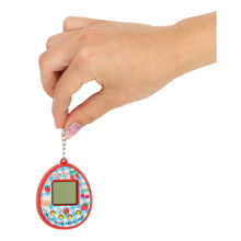 Ikonka Art.KX7929_5 Rotaļlieta Tamagotchi elektroniskā spēle ola sarkana