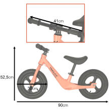 Ikonka Art.KX4357_1 Trike Fix Active X2 krosinis dviratis oranžinės spalvos