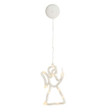 Ikonka Art.KX5246_4 LED pakabukai Kalėdų dekoracijos angelas 49cm 10 LED