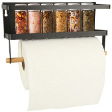 Ikonka Art.KX4345 Magnetic shelf for fridge spices kitchen towel 2in1