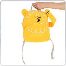 Ikonka Art.KX4312_2 Kindergarten school backpack lion yellow