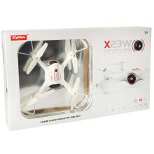 Ikonka Art.KX9997_1 Syma X23W 2.4GHz 4CH FPV Wi-Fi baltas RC dronas