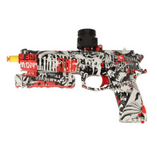 Ikonka Art.KX4091 Gelinis kulkosvaidis vandens šautuvas, maitinamas USB baterija + 550 vnt. akinių. 7-8 mm