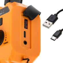 Ikonka Art.KX4036 Adler AD 1197 Portable solar crank tourist radio camping 3 ways to charge torch torch SOS signal 1200mAh