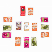 Ikonka Art.KX3904 MODUKO Soup card game. Warm up party card game 8+