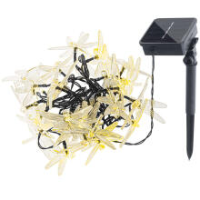 Ikonka Art.KX4968 Saulės Dragonfly sodo žibintai 6,5 m 30LED šiltai balta