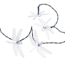 Ikonka Art.KX4968 Saulės Dragonfly sodo žibintai 6,5 m 30LED šiltai balta