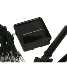 Ikonka Art.KX4967 Solar icicle garden lights 6.5m 30LED warm white