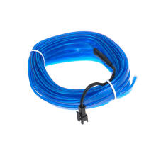 Ikonka Art.KX4956_1 LED aplinkos apšvietimas automobiliui / automobilio USB / 12V juosta 3 m mėlyna