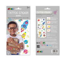 AVENIR Tattoo Sticker Space