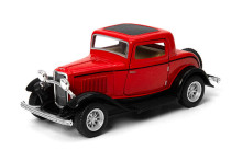 KINSMART Miniatūrais modelis - 1932 Ford 3-Window Coupe, izmērs 1:34