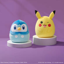 SQUISHMALLOWS Pokemon pliušinis žaislas Winking Pikachu, 35 cm