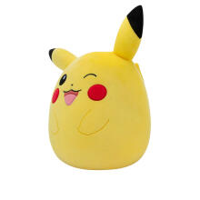 SQUISHMALLOWS Pokemon pliušinis žaislas Winking Pikachu, 35 cm