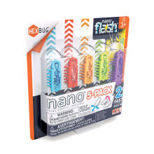 HEXBUG Interaktyvios šviečiančios nano figūrėlės, 5 vnt.