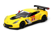 KINSMART Miniatūrais modelis - 2016 Corvette C7.R Race Car, izmērs 1:36