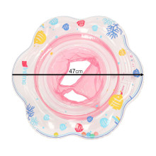 Ikonka Art.KX6793_2 Inflatable wheel with seat for children pink